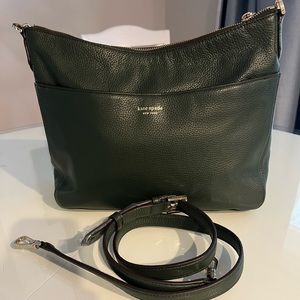 Kate Spade Shoulder Bag. Dark Green.